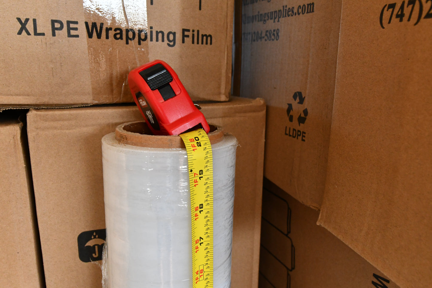Stretch wrap, 4 rolls