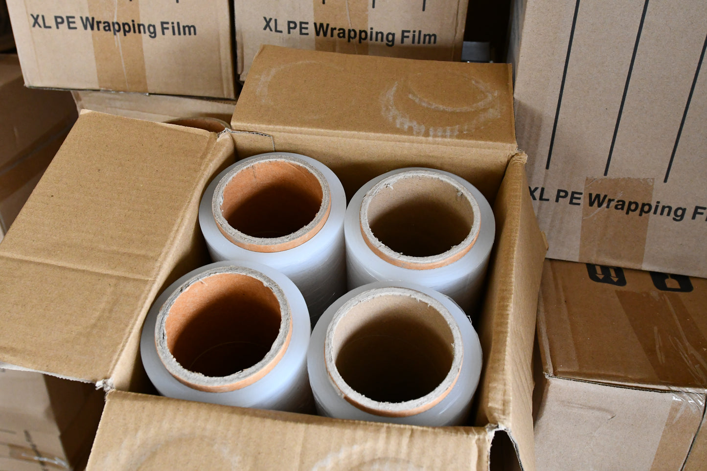Stretch wrap, 4 rolls