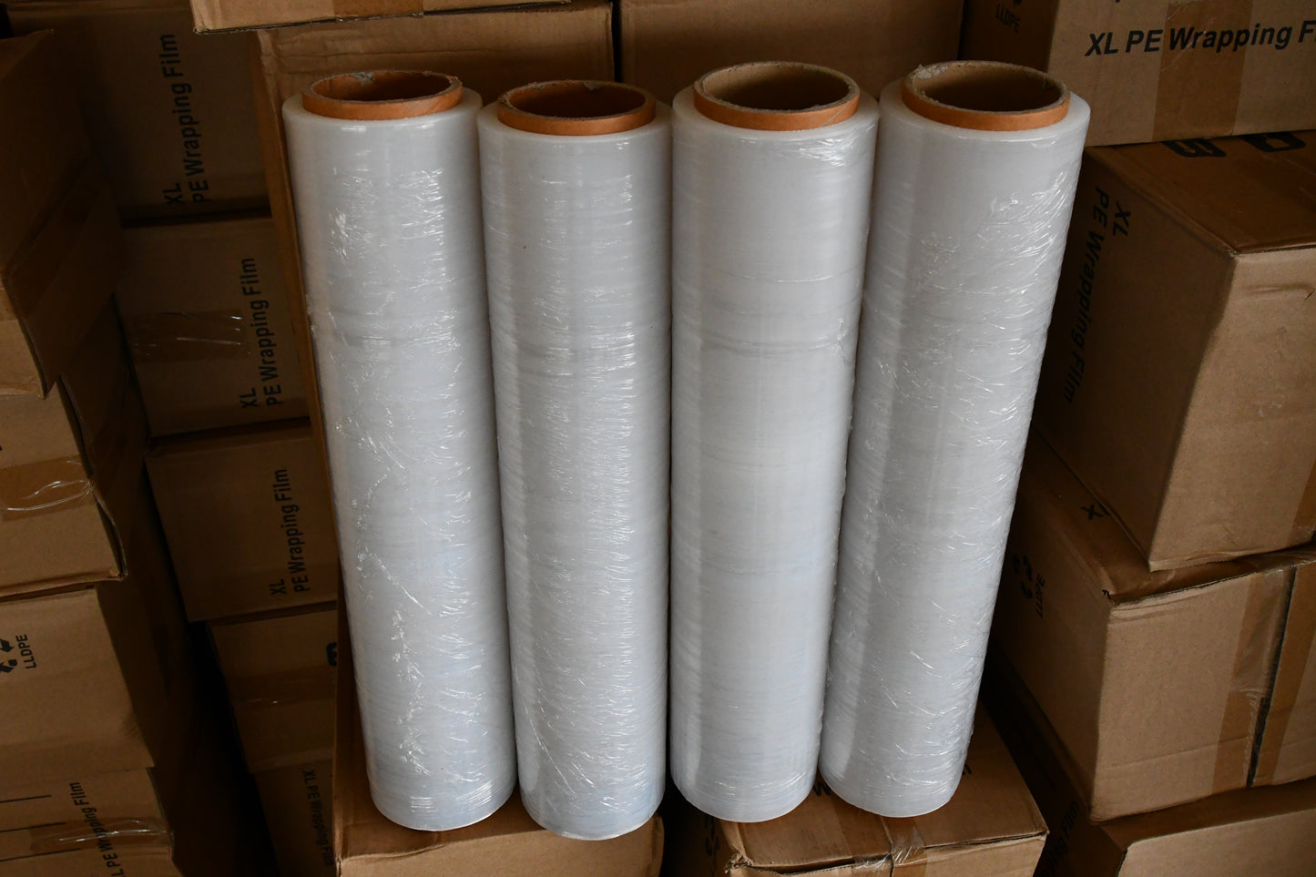 Stretch wrap, 4 rolls