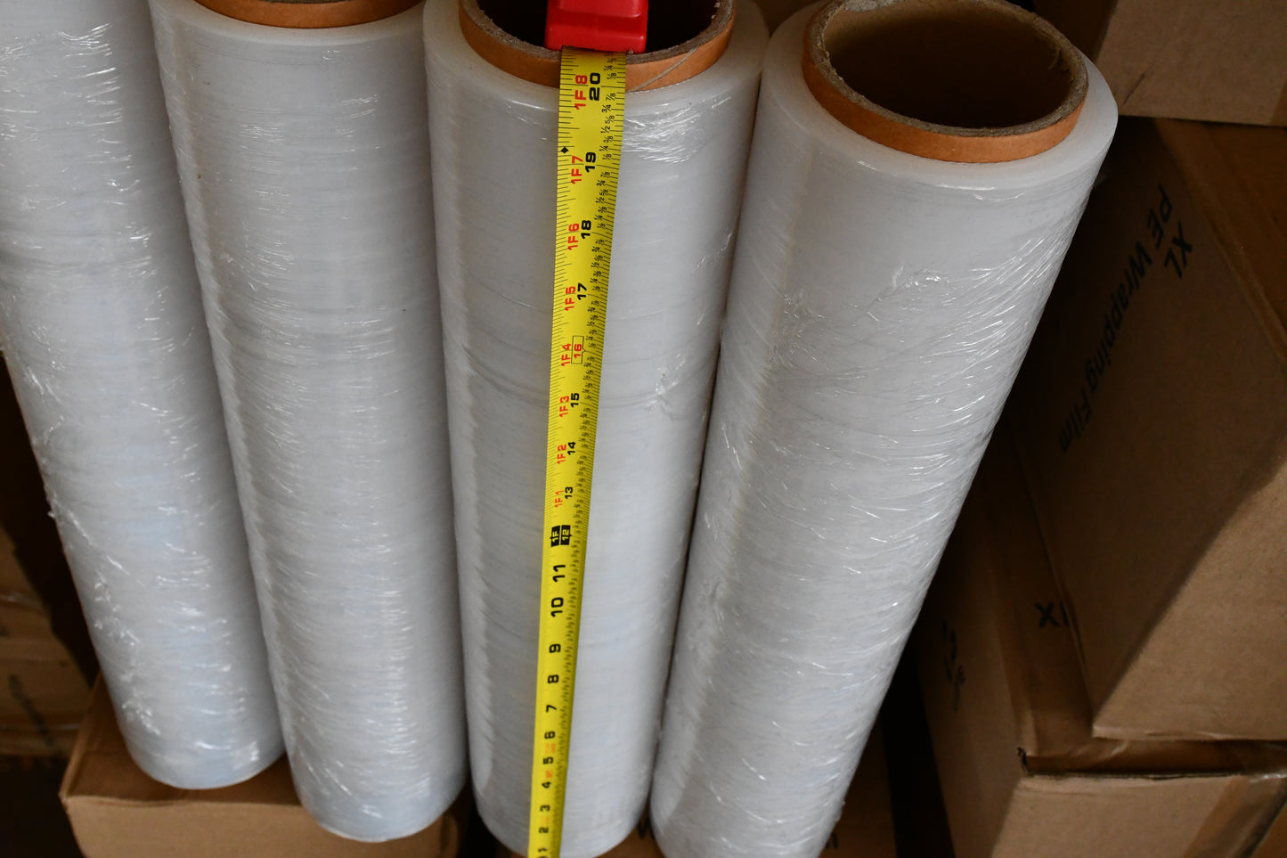 Stretch wrap, 4 rolls