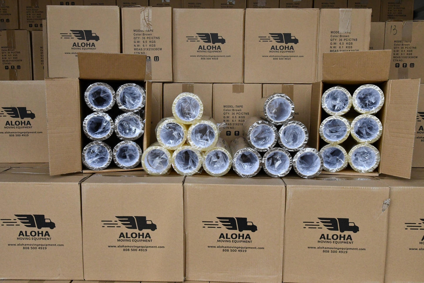 Packing tape, 36 rolls