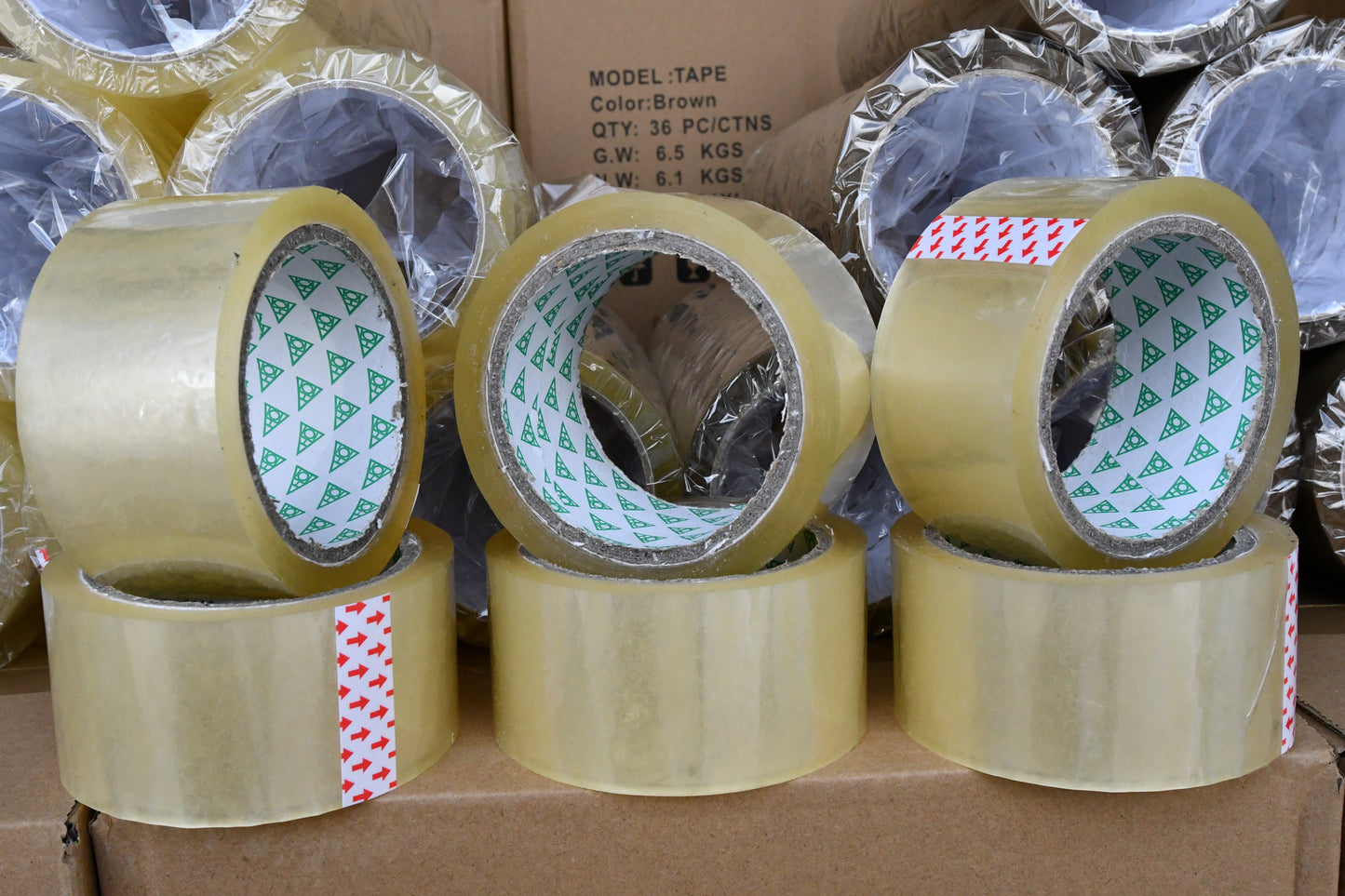 Packing tape, 36 rolls