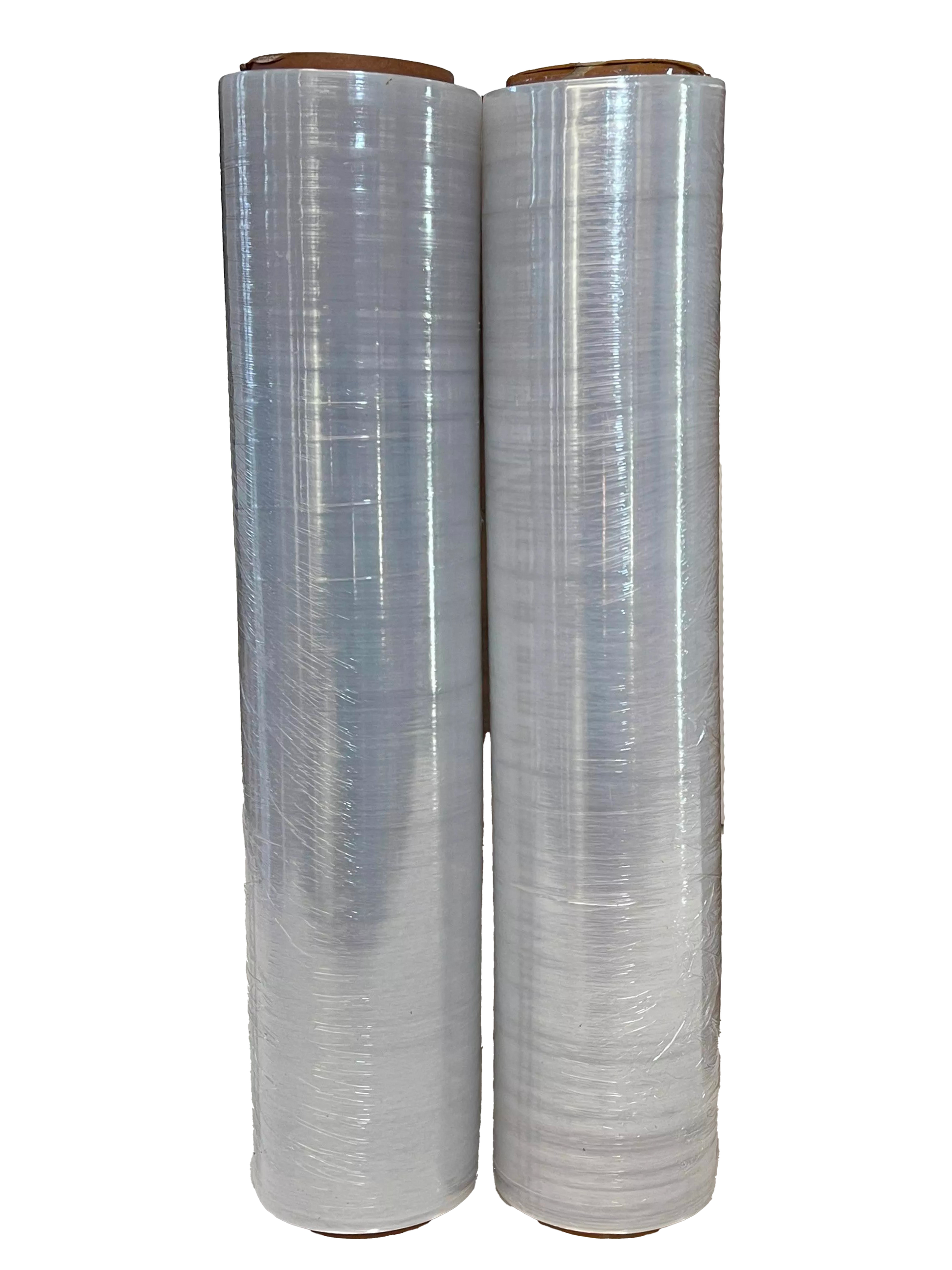 Venuscello® Pallet Stretch Wrapping Roll 400mm X 200m 20mu Green Exten Core Heavy Duty Shrink Wrap For Secure Packaging Moving